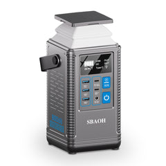 Camping Power Station 296Wh Power Bank 80000mAh Lithium Battery Outdoor Solar Generator USB Port Supply