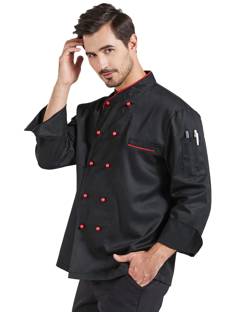 Nanxson Unisex Men Chef Jacket Summer Short Sleeve Breathable Apparel Work wear Uniform CFM0048
