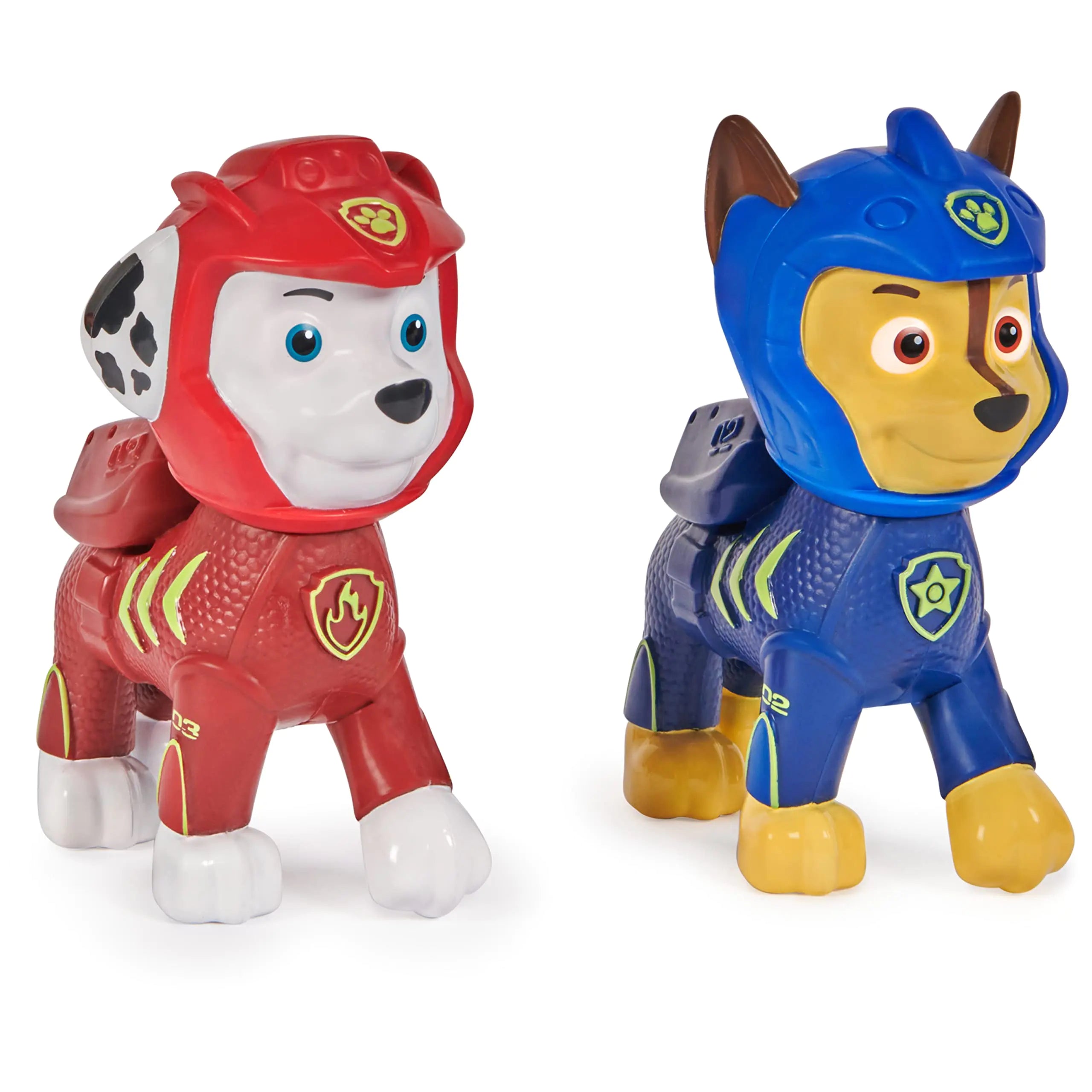 Swimways Paw Patrol Floatin Figures Swimming Pool Accessories & Kids Pool Toys Paw Patrol Party Supplies & Water Toys for Kids Aged 3 & Up Chase & Marshall 2-Pack