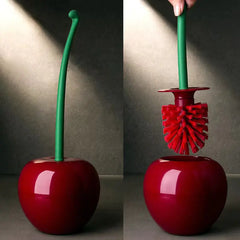 Cherry Elegance Toilet Brush Kit