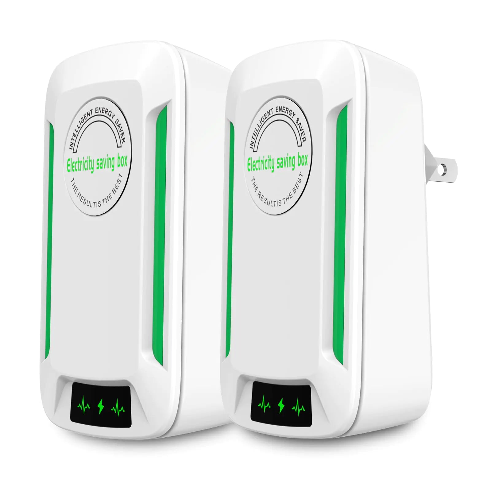 StopWatt Electricity Saving Box wattsave Energy Saving Device for Electricity Energy Saver Energy Saver Plug in Saving Device for Home US Plug 90V-250V 30KW(2 Pack)