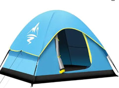 Camping Tent with Rainfly 1 Person Tent Sets Up Weatherproof Tent for Backyard Sleepovers Camping Festivals & More